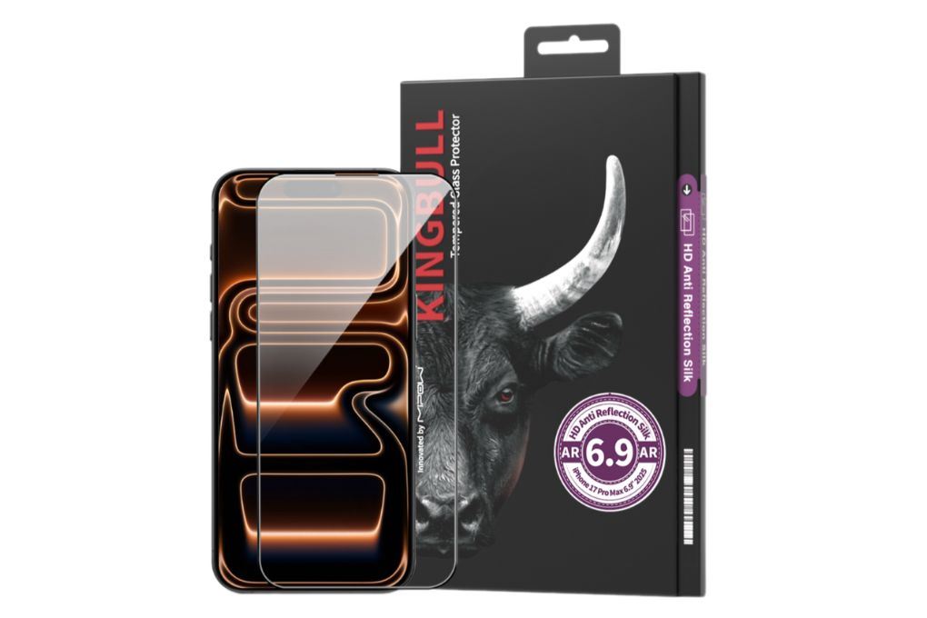 Miếng dán kính cường lực chống phản quang Anti-Reflection iPhone 17 Pro Max Mipow BJ716-BK