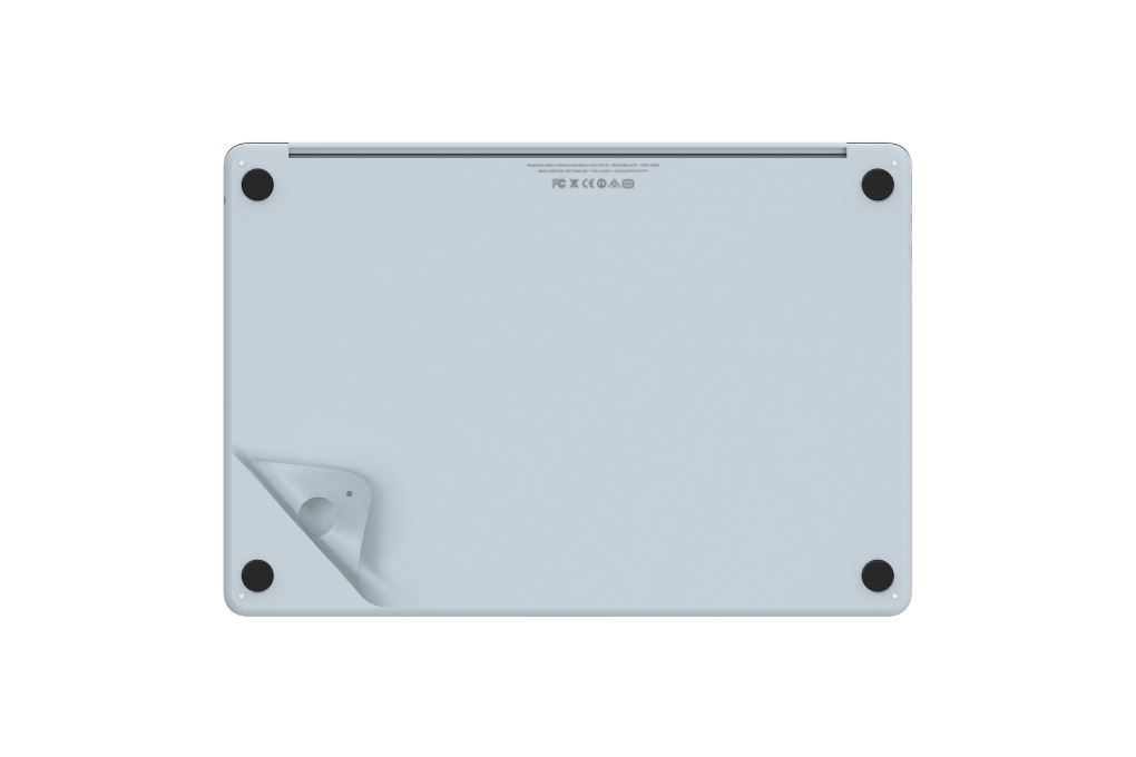 Bộ dán Macbook Air M2/M3/M4/M5 13.6 inch 5 IN 1 Jcpal Màu Xanh da trời