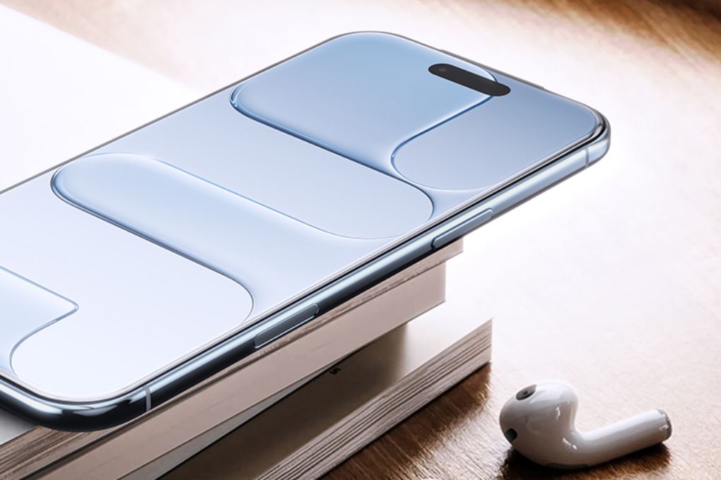 Miếng dán kính iPhone Air cường lực AVA+ JC Màu Trắng