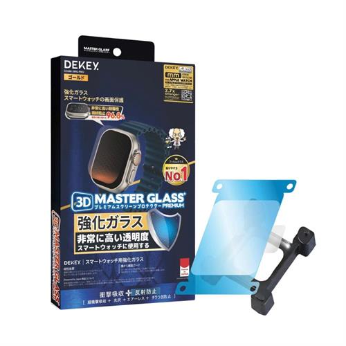 Miếng dán kính cường lực Apple Watch 40/41mm DEKEY Màu Trắng