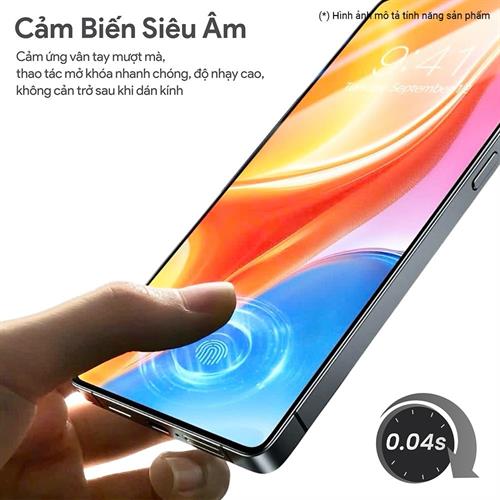 Miếng dán kính cường lực Samsung S24 Plus DEKEY 3D Sentery Màu Trắng