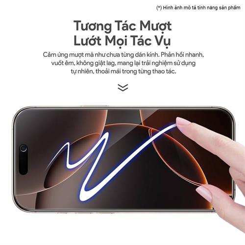 Miếng dán kính cường lực iPhone 12/12 Pro DEKEY 3D Quintessence Màu Trắng