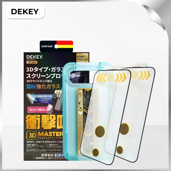 Miếng dán kính cường lực iPhone 12/12 Pro DEKEY 3D Quintessence