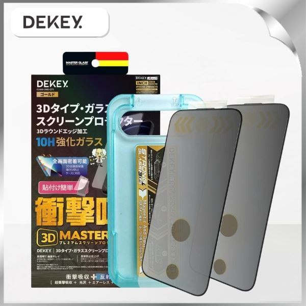 Miếng dán iPhone 13 Pro Max/14 Plus DEKEY 3D Quintessence