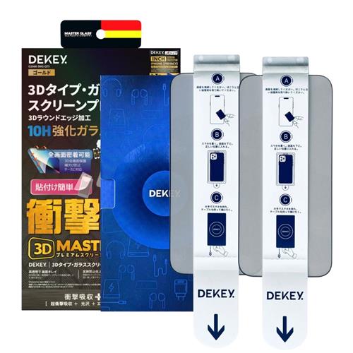 Miếng dán kính cường lực chống nhìn trộm iPhone 15 Promax DEKEY 3D Quintessence Màu Trắng