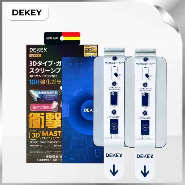 Miếng dán kính cường lực iPhone 16 Promax DEKEY 3D Quintessence