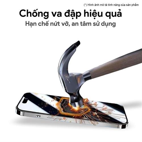 Miếng dán kính cường lực iPhone XR/11 DEKEY 3D Luxury Màu Trắng
