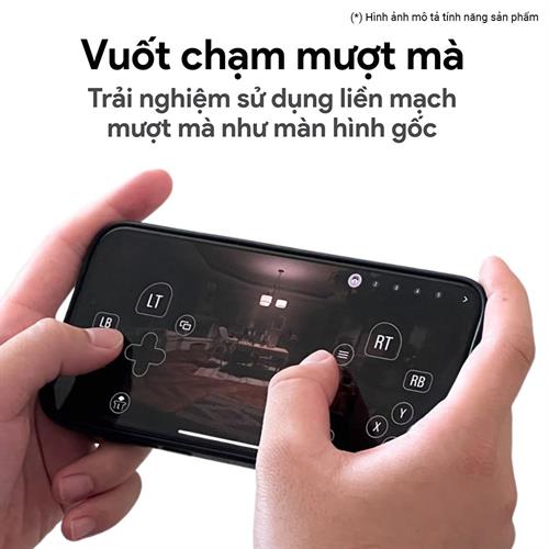 Miếng dán kính cường lực iPhone 12/12 Pro DEKEY 3D Deluxe Màu Trắng