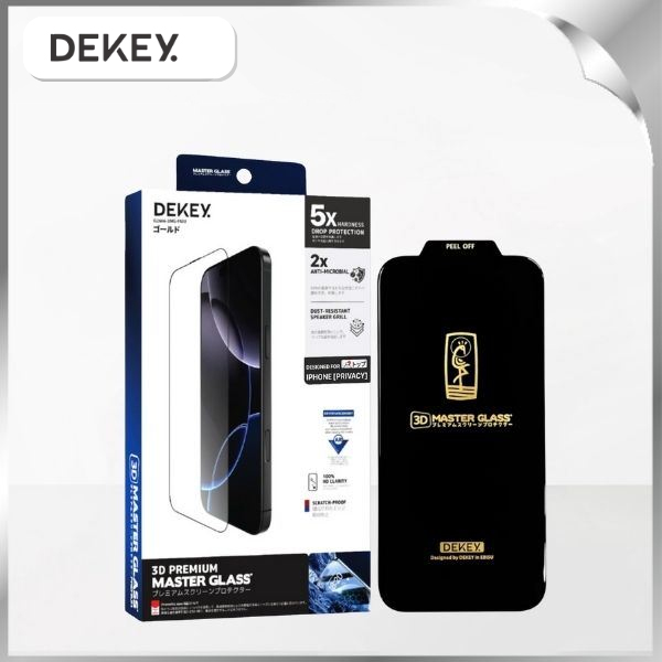 Miếng dán iPhone 14 Pro DEKEY 3D Premium