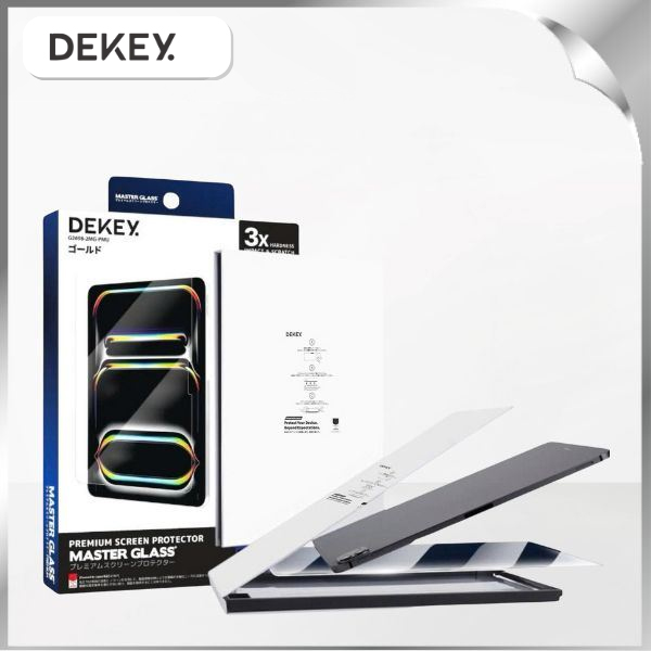Miếng dán kính cường lực iPad Gen 10 New 10.9 inch/11 inch DEKEY Premium with applicator