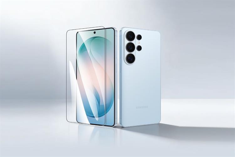 Miếng dán kính cường lực Samsung Galaxy S26 Ultra AVA+ JC Màu Trắng