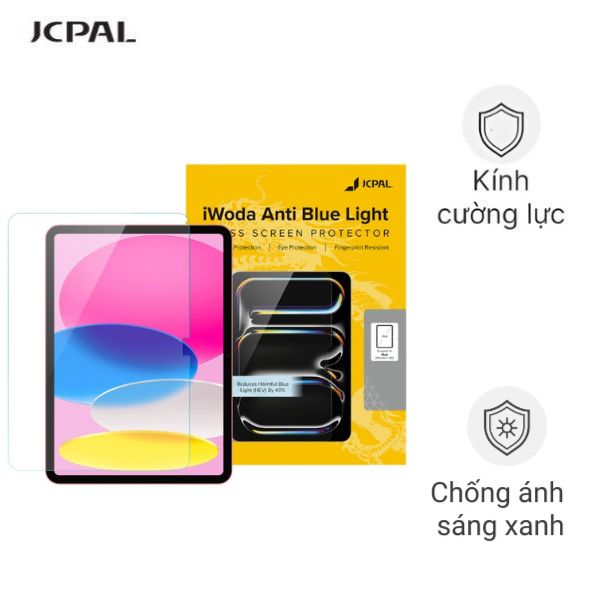 Miếng dán iPad 10/iPad 11 (A16) chống ánh sáng xanh JCPAL