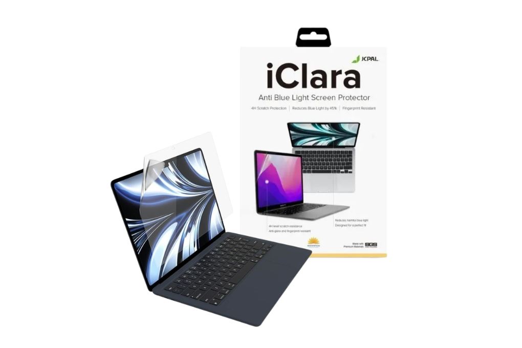 Miếng dán chống ánh sáng xanh Macbook Air 13.6 inch JCPAL Màu Trắng