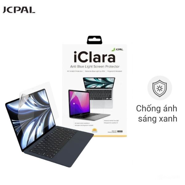 Miếng dán Macbook Air 13.6 inch chống ánh sáng xanh JCPAL