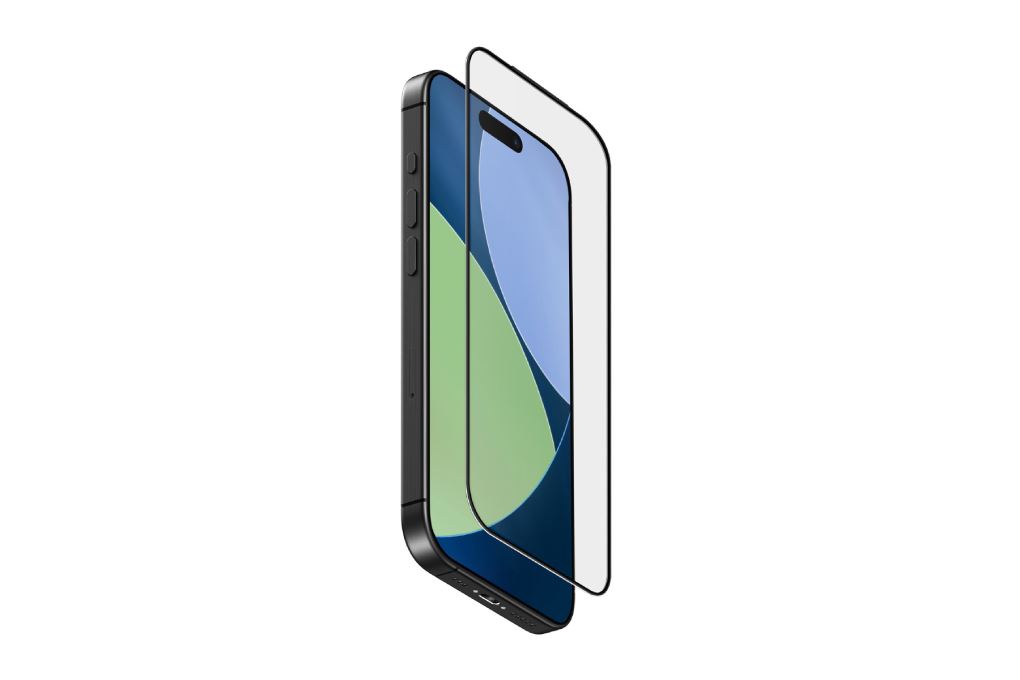 Miếng dán kính cường lực có viền iPhone 17 Pro UniQ Màu Trắng