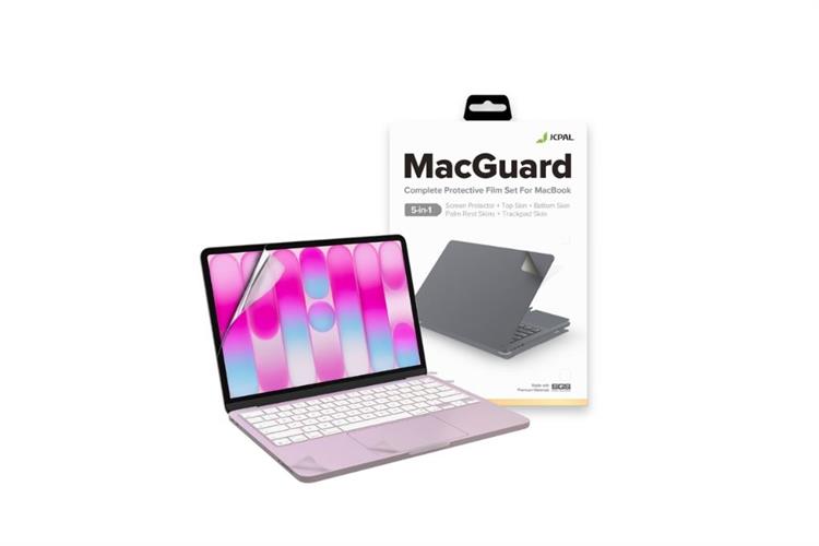 Bộ dán Macbook Neo 13 inch 5 IN 1 JCPAL Màu Hồng