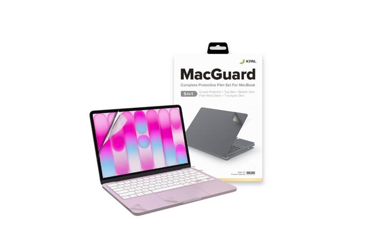 Bộ dán Macbook Neo 13 inch 5 IN 1 JCPAL Màu Hồng