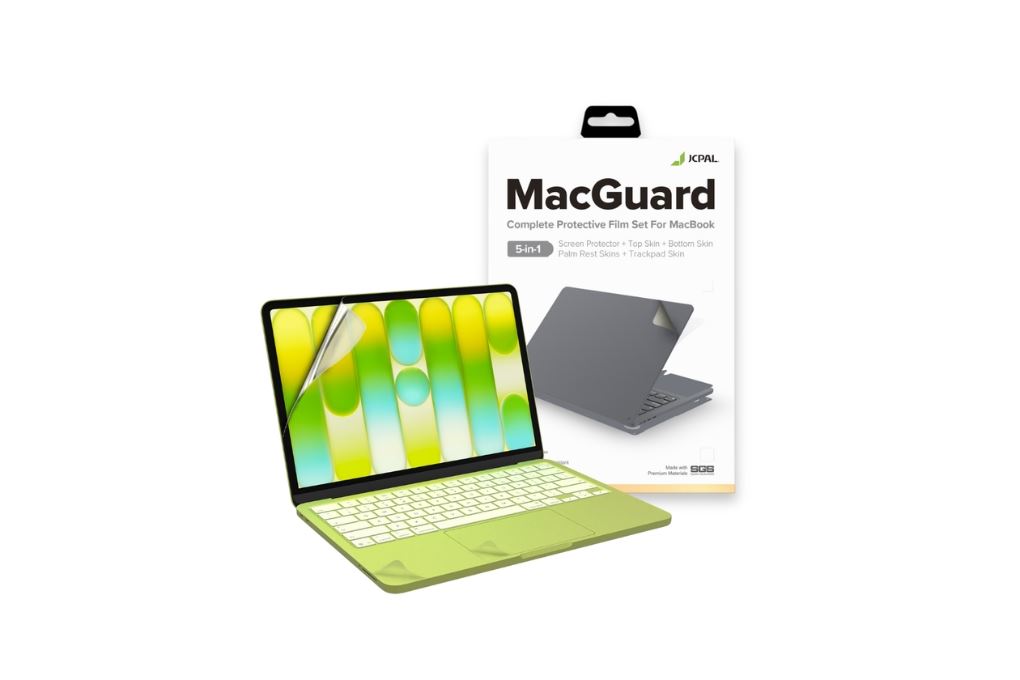 Bộ dán Macbook Neo 13 inch 5 IN 1 JCPAL
