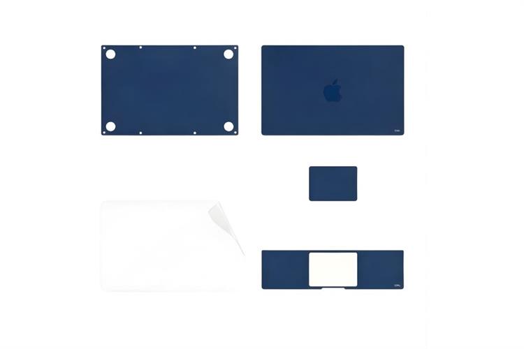 Bộ dán Macbook Neo 13 inch 5 IN 1 JCPAL Màu Xanh