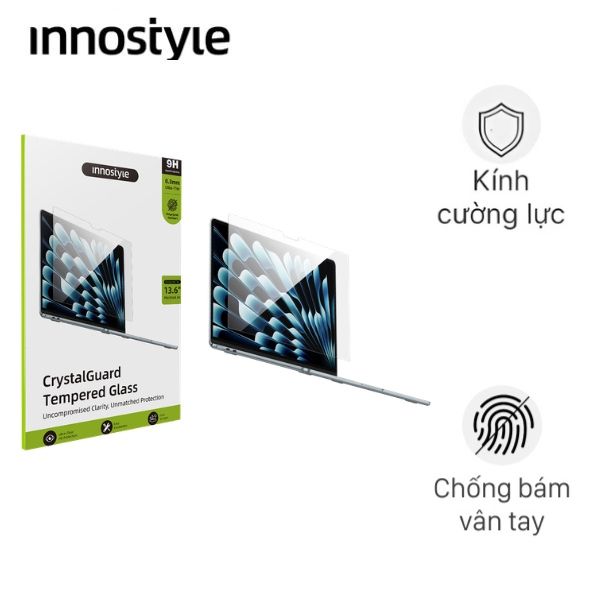 Miếng dán Macbook Air M2-M5 13.6 inch Innostyle