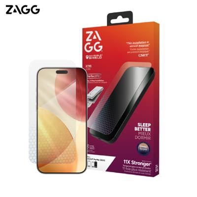 Miếng dán kính iPhone 17 Pro Max cường lực không viền kèm khung ZAGG InvisibleShield XTR5