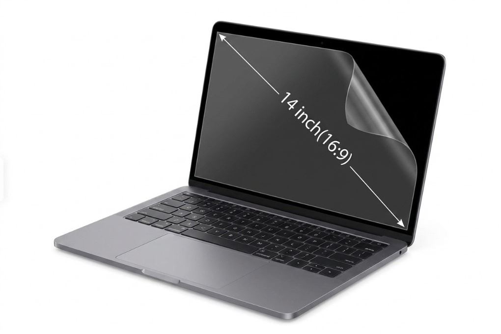 Miếng dán laptop 14 inch 16:9 UB AVA+ Màu Trắng