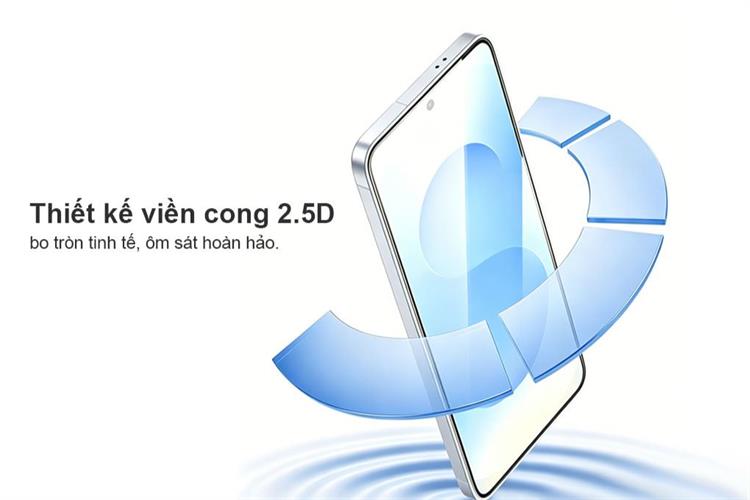 Miếng dán kính Samsung Galaxy S25 cường lực AVA+ JC Màu Trắng