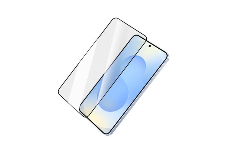 Miếng dán kính Samsung Galaxy S25 cường lực AVA+ JC Màu Trắng