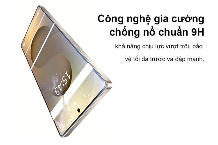 Miếng dán kính Samsung Galaxy S25 Ultra cường lực AVA+ Màu Trắng