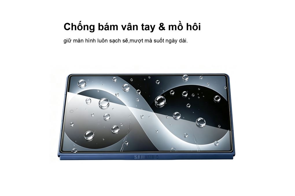 Miếng dán kính cường lực Samsung Galaxy Z Fold8 AVA+ JC Màu Trắng
