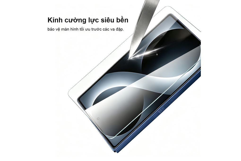 Miếng dán kính cường lực Samsung Galaxy Z Fold8 AVA+ JC Màu Trắng