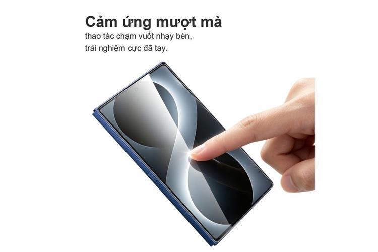 Miếng dán kính Samsung Galaxy Z Fold8 cường lực AVA+ JC Màu Trắng
