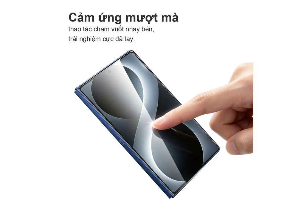 Miếng dán kính cường lực Samsung Galaxy Z Fold8 AVA+ JC Màu Trắng