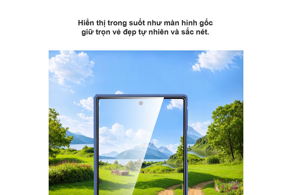 Miếng dán kính cường lực Samsung Galaxy Z Fold8 AVA+ JC Màu Trắng