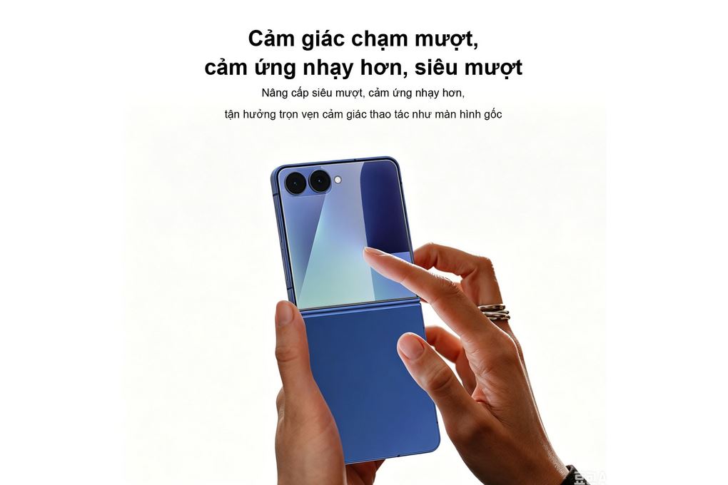 Miếng dán kính cường lực Samsung Galaxy Z FLip8 AVA+ JC Màu Trắng