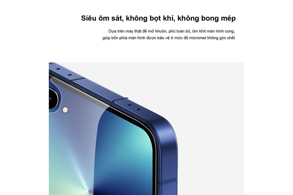 Miếng dán kính cường lực Samsung Galaxy Z FLip8 AVA+ JC Màu Trắng