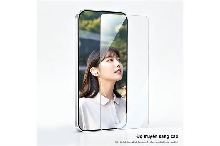 Miếng dán kính cường lực OPPO Reno16/Reno16 Pro AVA+ JC Màu Trắng