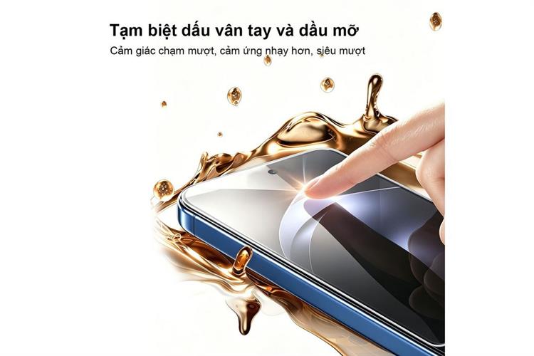 Miếng dán kính Xiaomi 17T cường lực AVA+ JC Màu Trắng