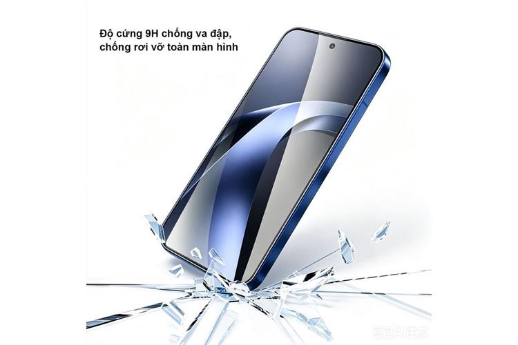 Miếng dán kính Xiaomi 17T cường lực AVA+ JC Màu Trắng
