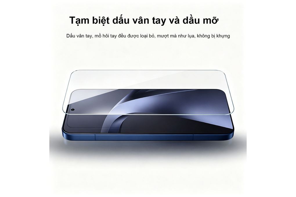 Miếng dán kính cường lực Xiaomi 17T AVA+ JC Màu Trắng