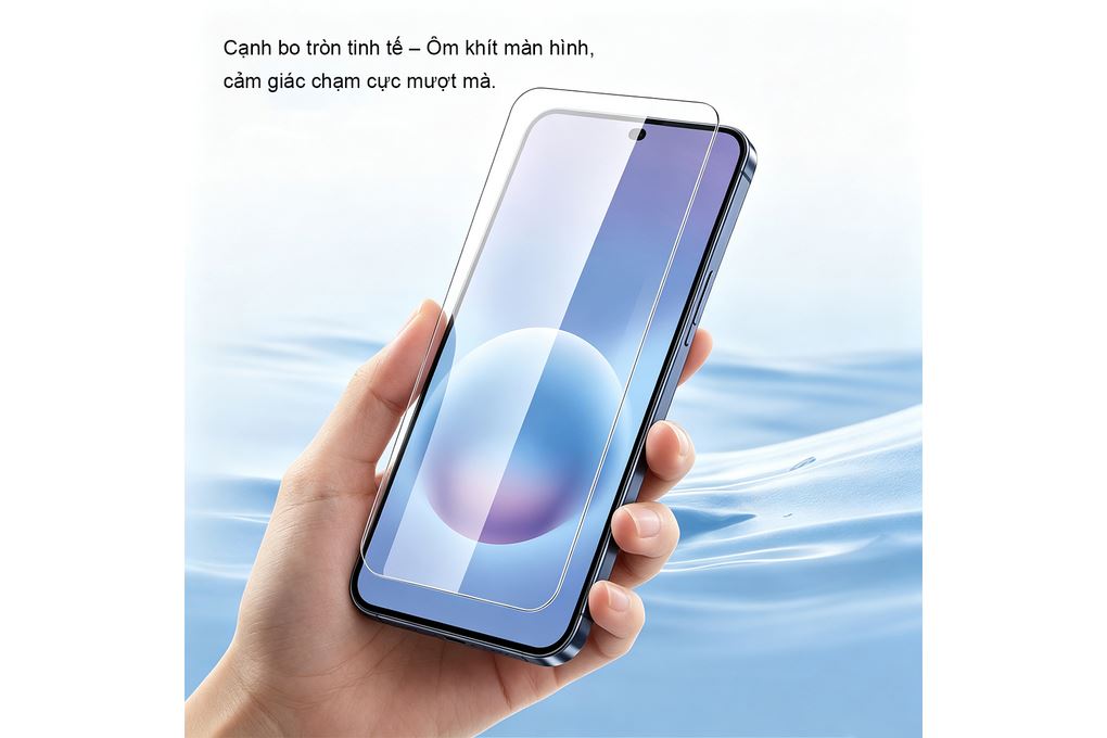 Miếng dán kính cường lực Samsung Galaxy A18 5G AVA+ JC Màu Trắng