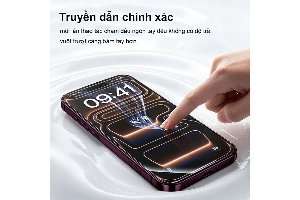 Miếng dán kính cường lực iPhone 18 Pro Max Premium AVA+ JC - 5