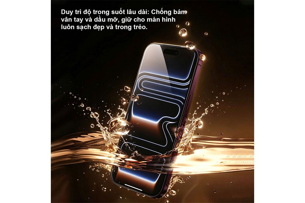 Miếng dán kính cường lực iPhone 18 Pro Max Premium AVA+ JC - 8