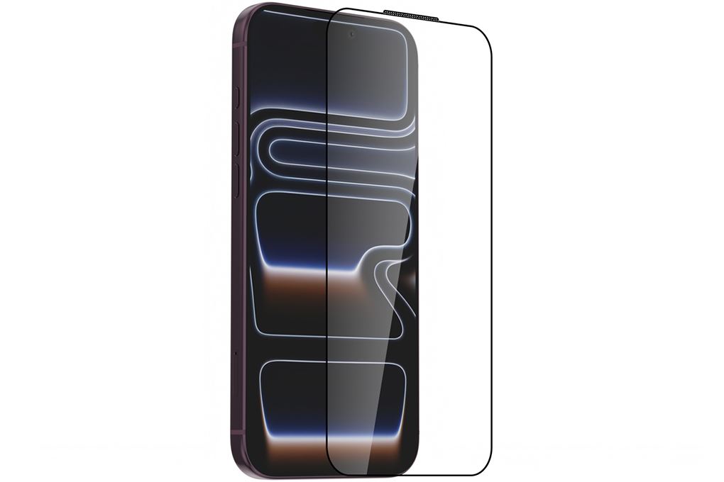 Miếng dán kính cường lực chống phản quang AR iPhone 18 Pro AVA+ JC Màu Trắng