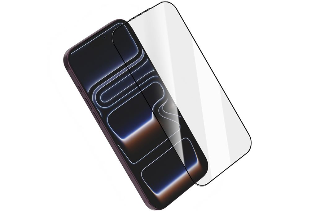 Miếng dán kính cường lực chống phản quang AR iPhone 18 Pro AVA+ JC Màu Trắng