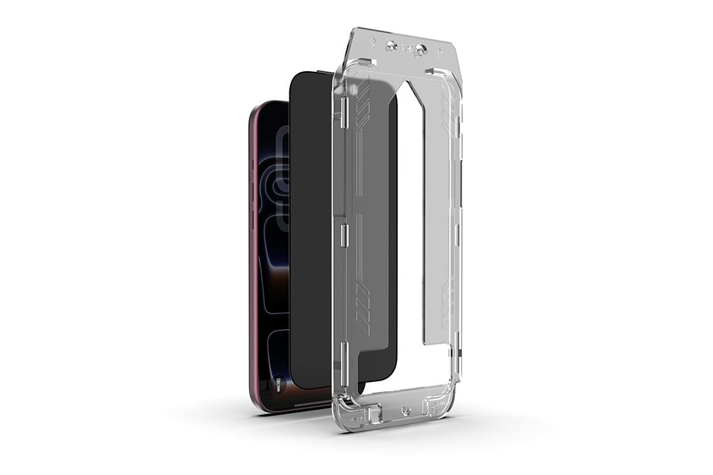Miếng dán kính cường lực chống nhìn trộm iPhone 18 Pro Max AVA+ JC Màu Trắng