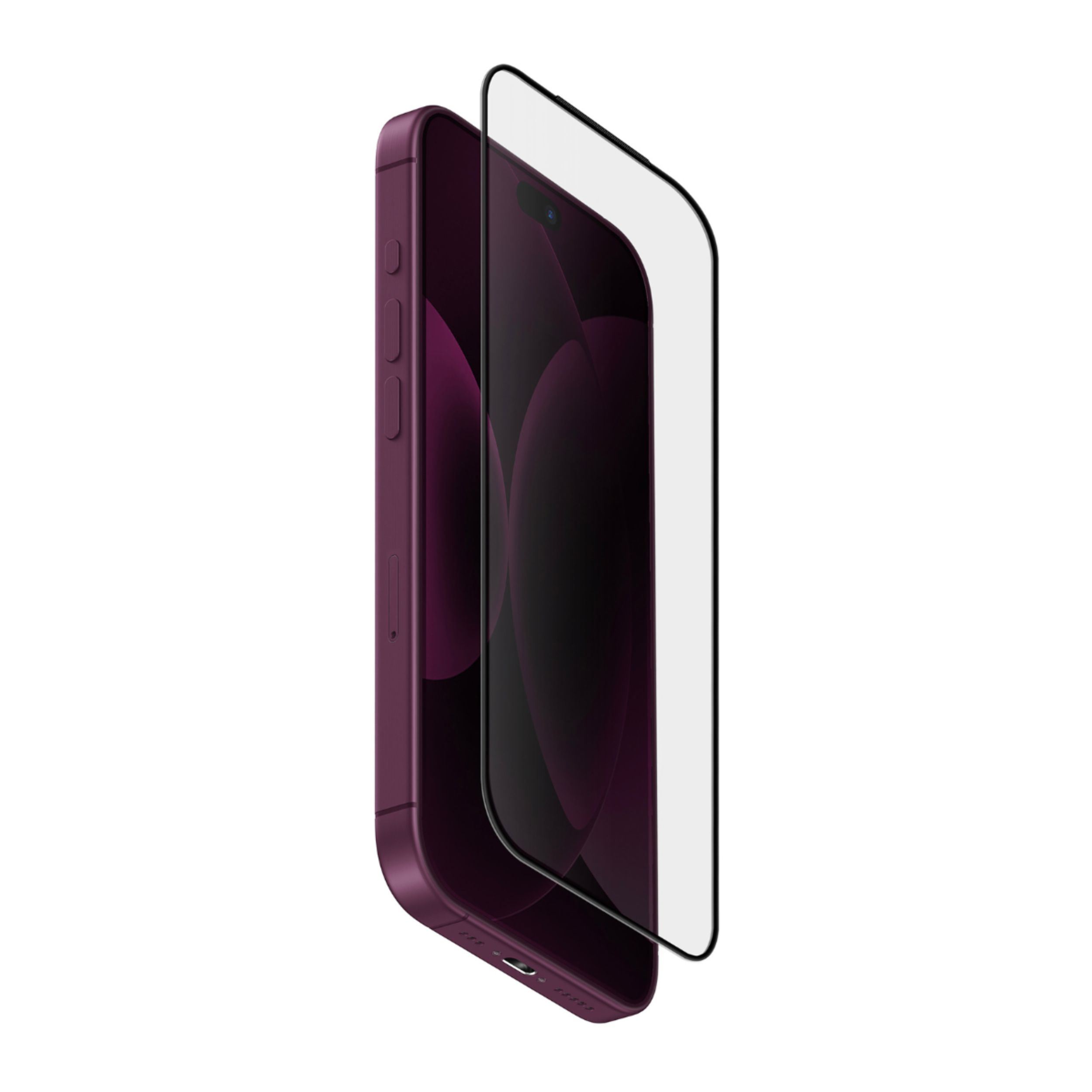 Miếng dán kính cường lực chống phản quang AR iPhone 18 Pro Max UNIQ Màu Trắng
