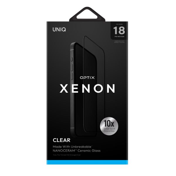 Miếng dán kính cường lực NANOCERAM iPhone 18 Pro Max UNIQ