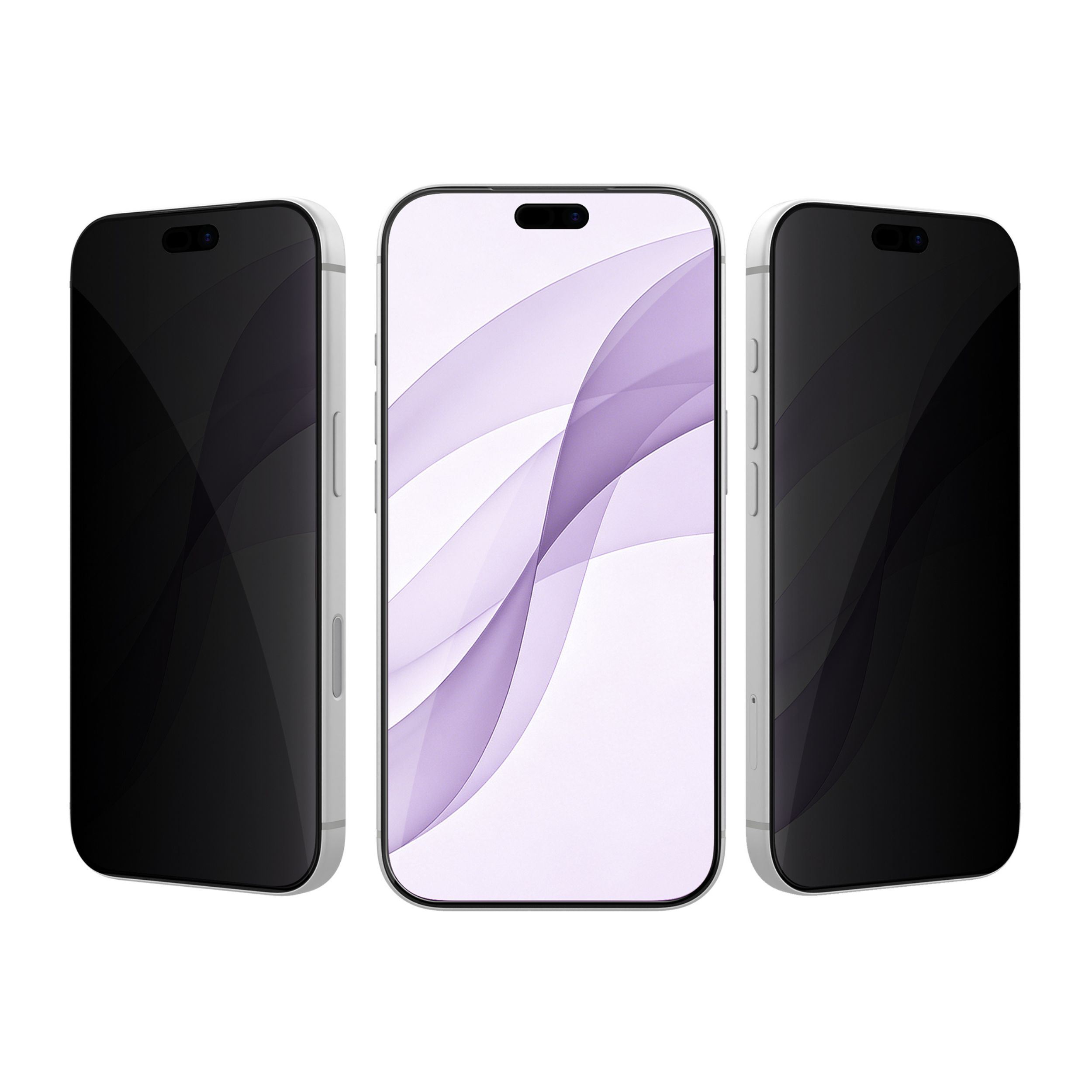 Miếng dán kính cường lực chống nhìn trộm iPhone 18 Pro Max JCPAL Màu Trắng