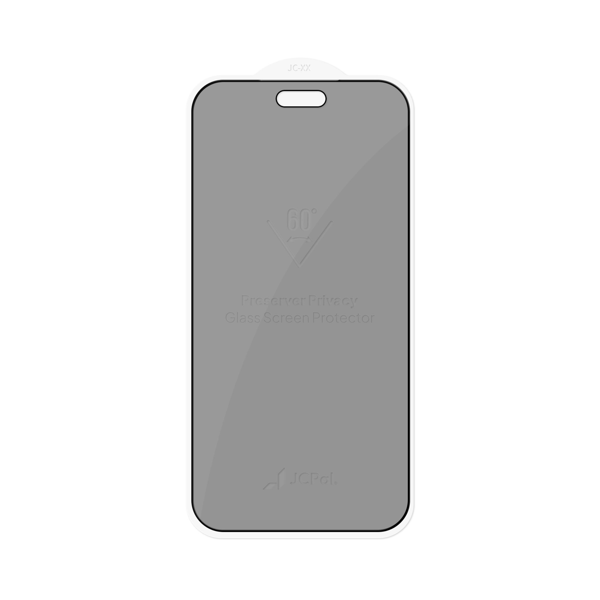 Miếng dán kính cường lực chống nhìn trộm iPhone 18 Pro Max JCPAL Màu Trắng